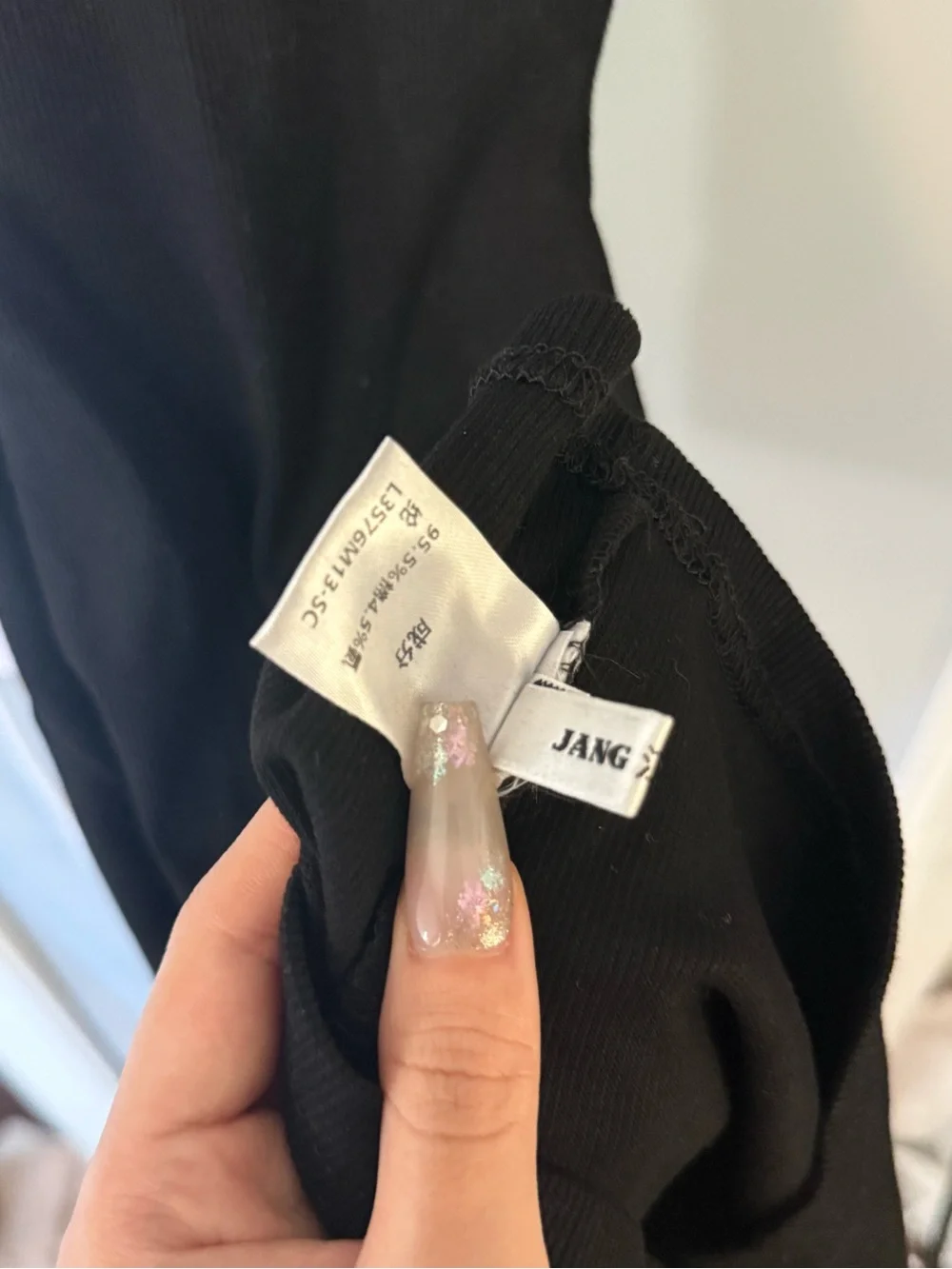 JANG Black Cutout Open Back Bodycon Mini Dress | Size S | Backless